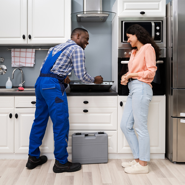 can you provide an estimate for cooktop repair before beginning any work in Jennings